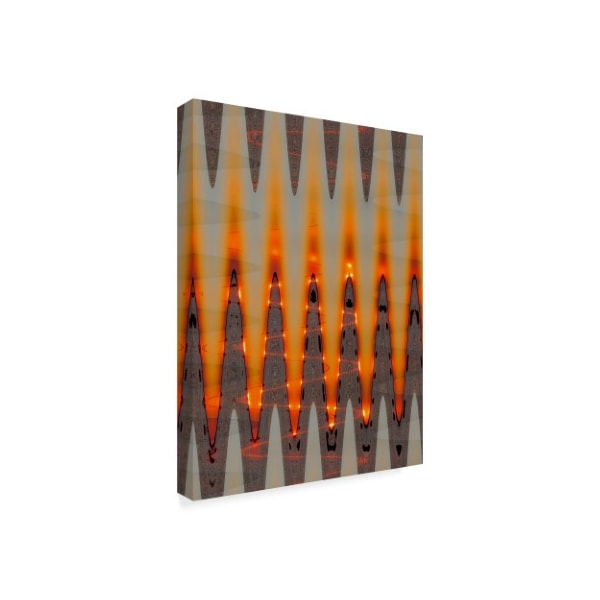 American School 'Maine Sunset Abstract1' Canvas Art,24x32